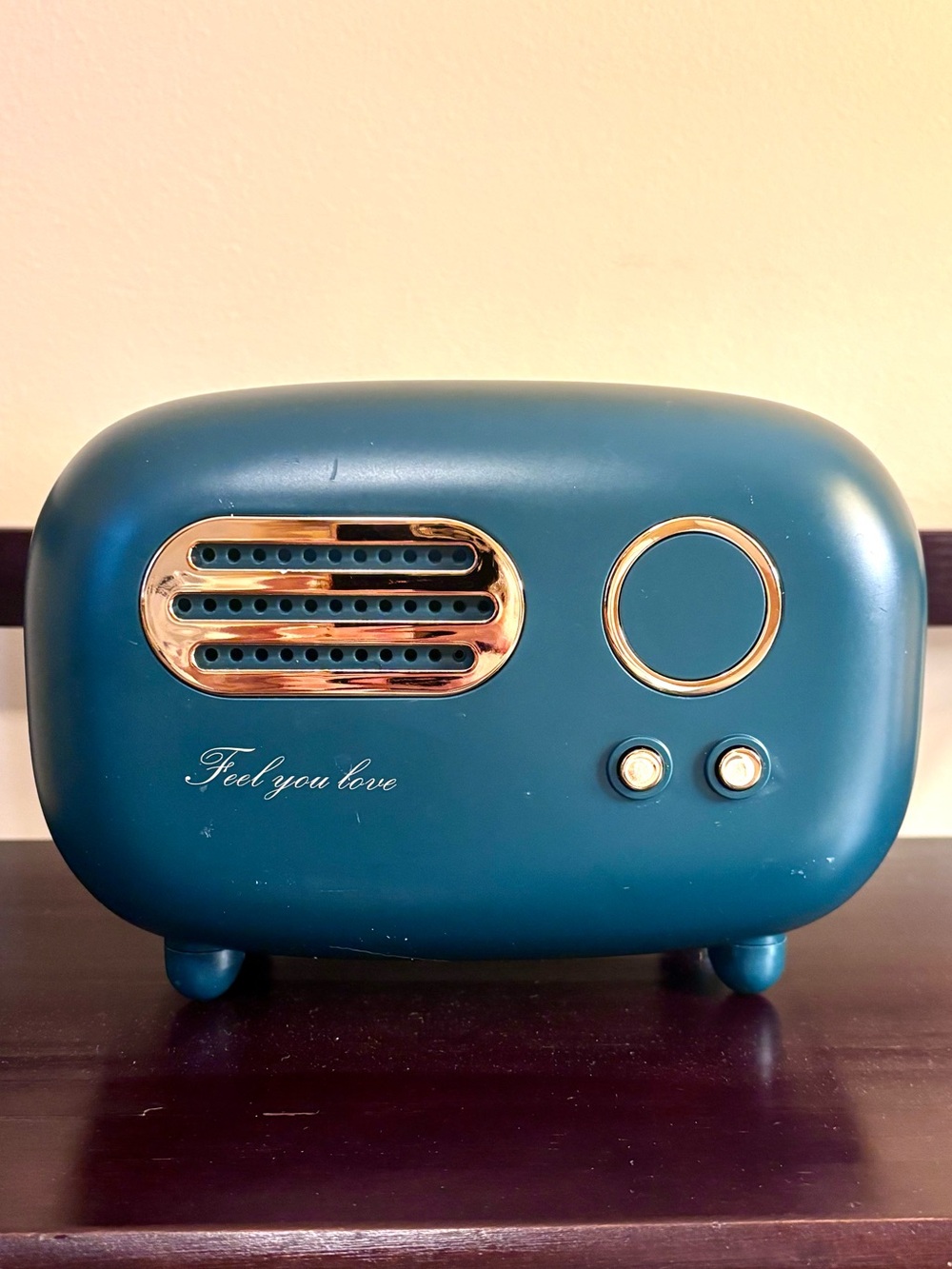 Retro Radio Tissue Box Cover | Hunter Green